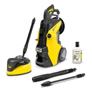K7 Premium Power Home: 3000 W Motorleistung, 180 bar und maximale Hochdruck-Durchflussrate von 600 l/h + T-Racer T7 und Reinigungsmittel