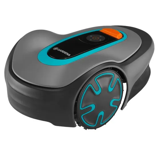 GARDENA SILENO minimo 250 Mähroboter – Bluetooth®-Verbindung – Maximale Mähfläche 250 m² – Dreifach schwenkbare Messer (15201-26)