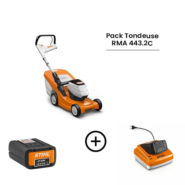 STIHL RMA 765V Profi-Rasenmäher-Paket 2 x AP300S + AL 500