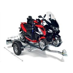 Norauto PM2 2-Motorradanhänger 500 kg